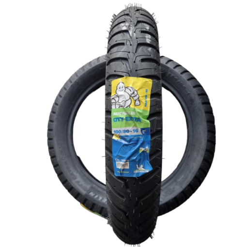 Coppia gomme copertoni michelin city extra 100/80-16 120/80-16 per honda sh 125 150