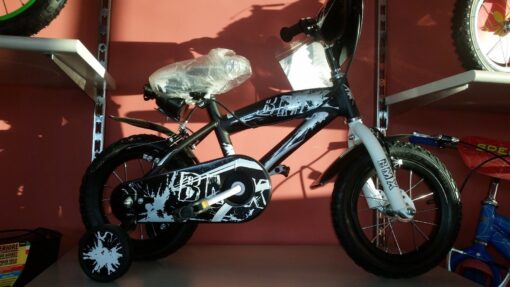 BICI BICICLETTA BAMBINO/BIMBO 14" CON ROTELLE BIKER TOYS