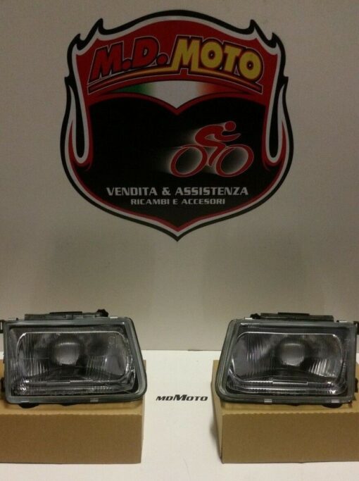 COPPIA FARI/FARO ANTERIORE PIAGGIO PORTER '99-'09 DX+SX DESTRO SINISTRO