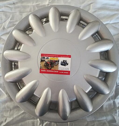 SET 4 COPRICERCHI COPPA RUOTA 12 PER PIAGGIO PORTER ruota 12''