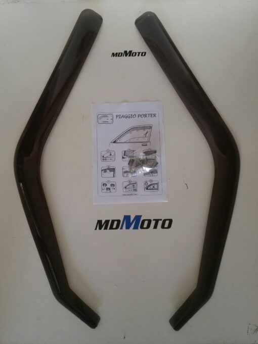 DEFLETTORI ARIA ANTIVENTO ANTITURBO PER PIAGGIO PORTER