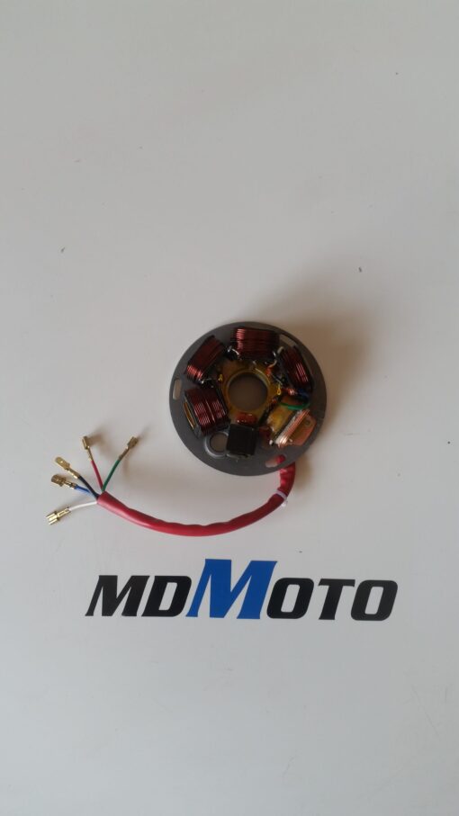 217866 STATORE MAGNETE ORIGINALE VOLANO VESPA PX 125 150 200 ARCOBALENO 5 fili