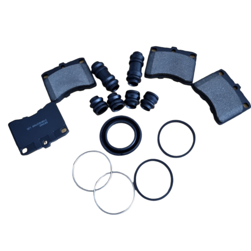 KIT GOMMINI PINZA FRENO+PASTIGLIE FRENO ANTERIORE PORTER E QUARGO