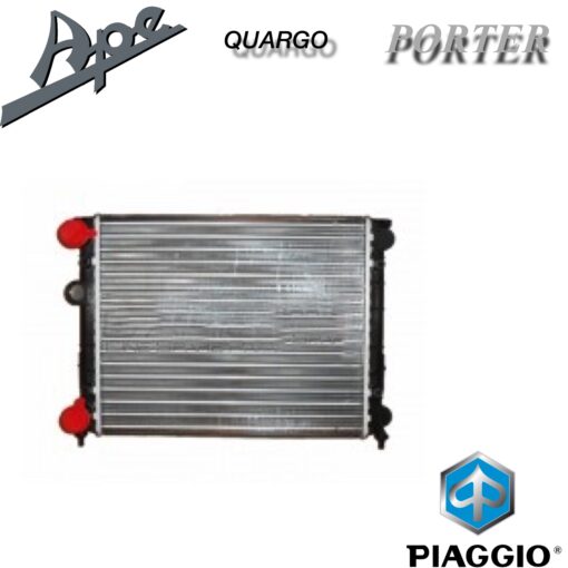 RADIATORE ACQUA 644505 LIQUIDO RAFFREDDAMENTO PIAGGIO QUARGO 500 2005 - 2017