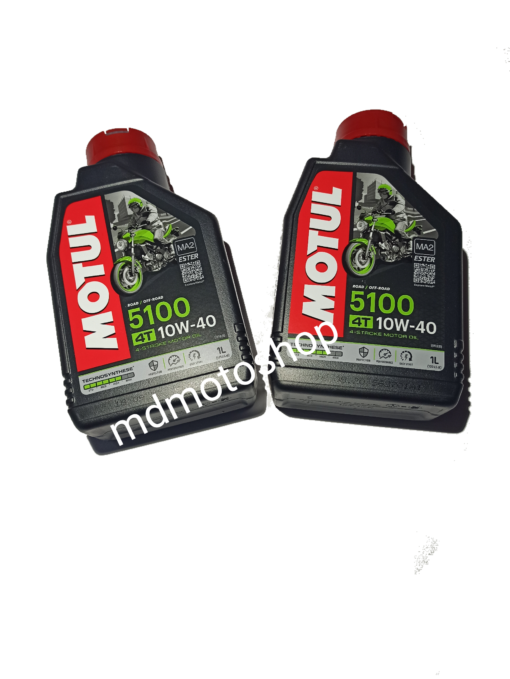 2 LITRO OLIO MOTORE MOTO SCOOTER MOTUL 5100 10W40 4T OLIO MOTO HC-TECH MA2