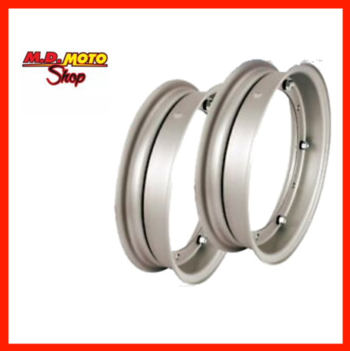 CERCHIO RUOTA COPPIA 3.50-10 ORIGINALE PIAGGIO PNEUMATICO VESPA PX 125 150 20