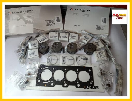 KIT REVISIONE MOTORE PORTER 1400 DIESEL FOXS LOMBARDINI TUTTO ORIGINALE LOMBARD.