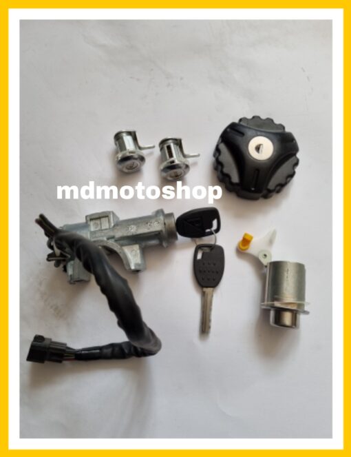 658994-KIT SERRATURE CON CHIAVI PIAGGIO PORTER 1300 MULTITECH VAN