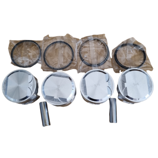 KIT 4 PISTONI MOTORE STD PER PIAGGIO PORTER 1300 BENZINA 16V MOTORE DAIHATSU