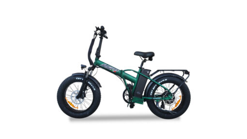 BICI ELETTRICA PIEGHEVOLE FAT BIKE 20'' BICICLETTA PEDALATA ASSISTITA 250w eBIKE - immagine 4