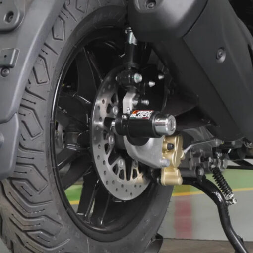 ANTIFURTO MECCANICO BLOCCA RUOTA EASYBLOCK PIAGGIO BEVERLY 300 HPE MY 2021 > - immagine 2