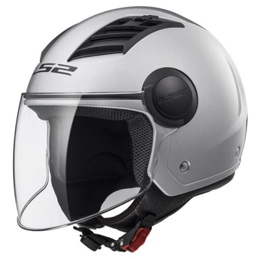 CASCO LS2 BIANCO LUCIDO OMOLOGAZIONE 05 TAGLIA XL