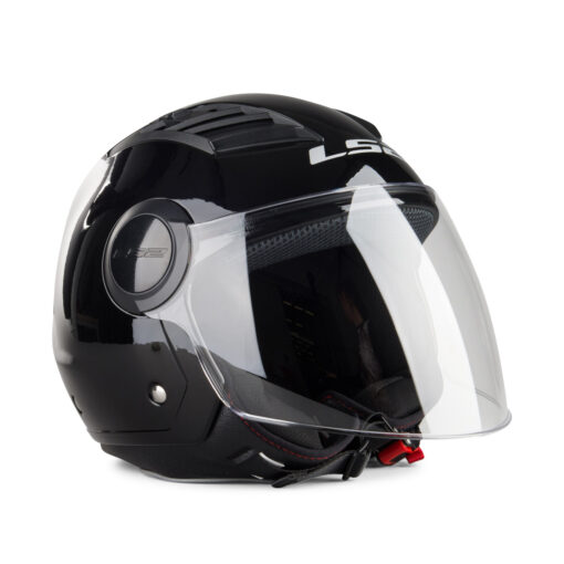 CASCO LS2 NERO LUCIDO OMOLOGAZIONE 05 TAGLIA XL