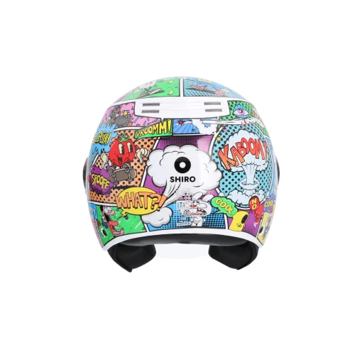 CASCO JET SHIRO KIOTO COMIC TAGLIA YM - immagine 2