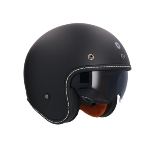 CASCO JET DALLAS NERO OPACO - immagine 2