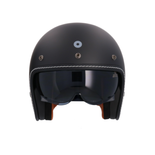 CASCO JET DALLAS NERO OPACO - immagine 3