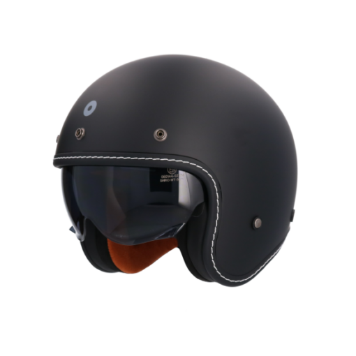 CASCO JET DALLAS NERO OPACO - immagine 4