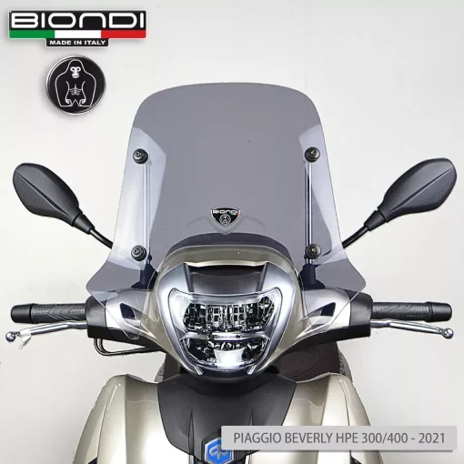 CUPOLINO FUME SCURO PIAGGIO BEVERLY HPE