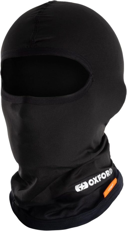 Oxford Balaclava Lycra - Sottocasco Moto Nero Leggero e Traspirante